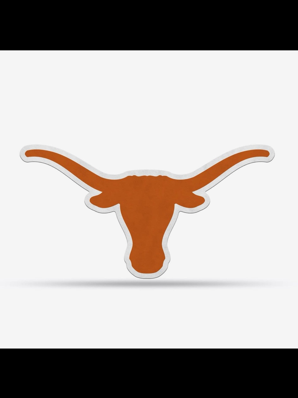 Texas Longhorns Pennant Logo 5.5” x 11”